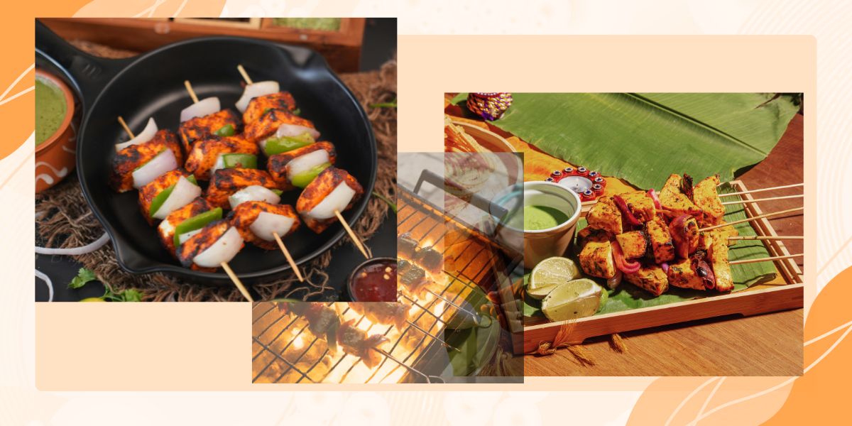 High-Protein Air Fryer Paneer Tikka Recipe for Weight Loss